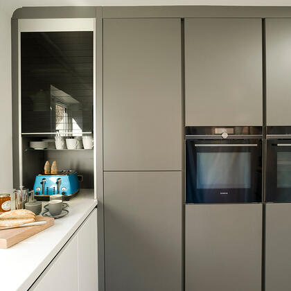 Clever concealed kitchen storage