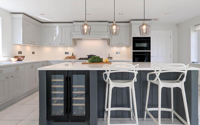 Traditional Kitchen - Light and Lava Grey