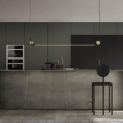 Titanium & Iron Lacquer Pedini Bespoke Kitchen